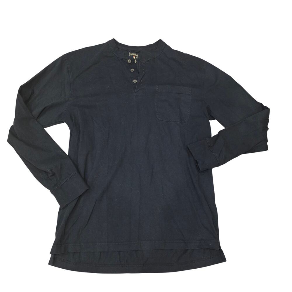 Red Head Brand Co black long sleeve pull over shirt sz L